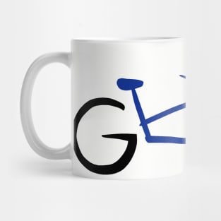 GO - blue Mug